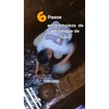 Desinfección de tanques de agua