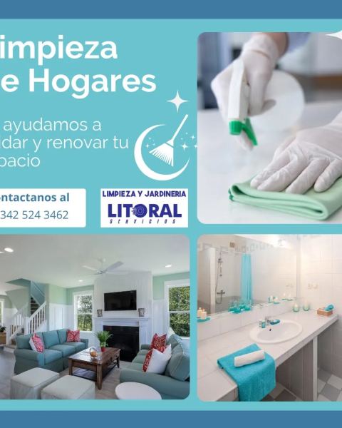 Limpieza de casas y departamentos