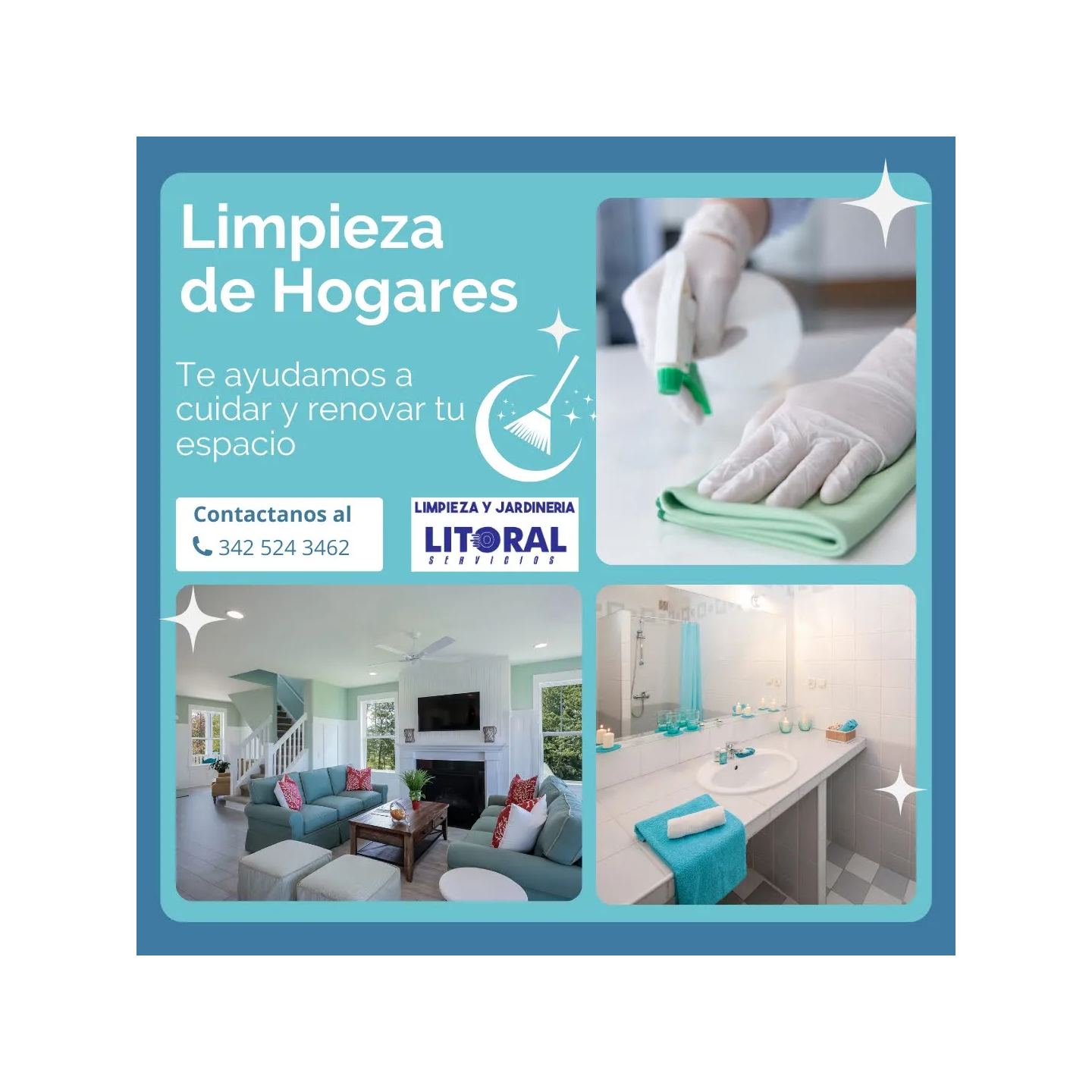 Limpieza de casas y departamentos