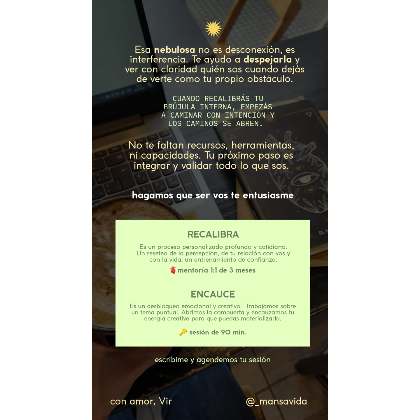 Sesiones recalibrantes