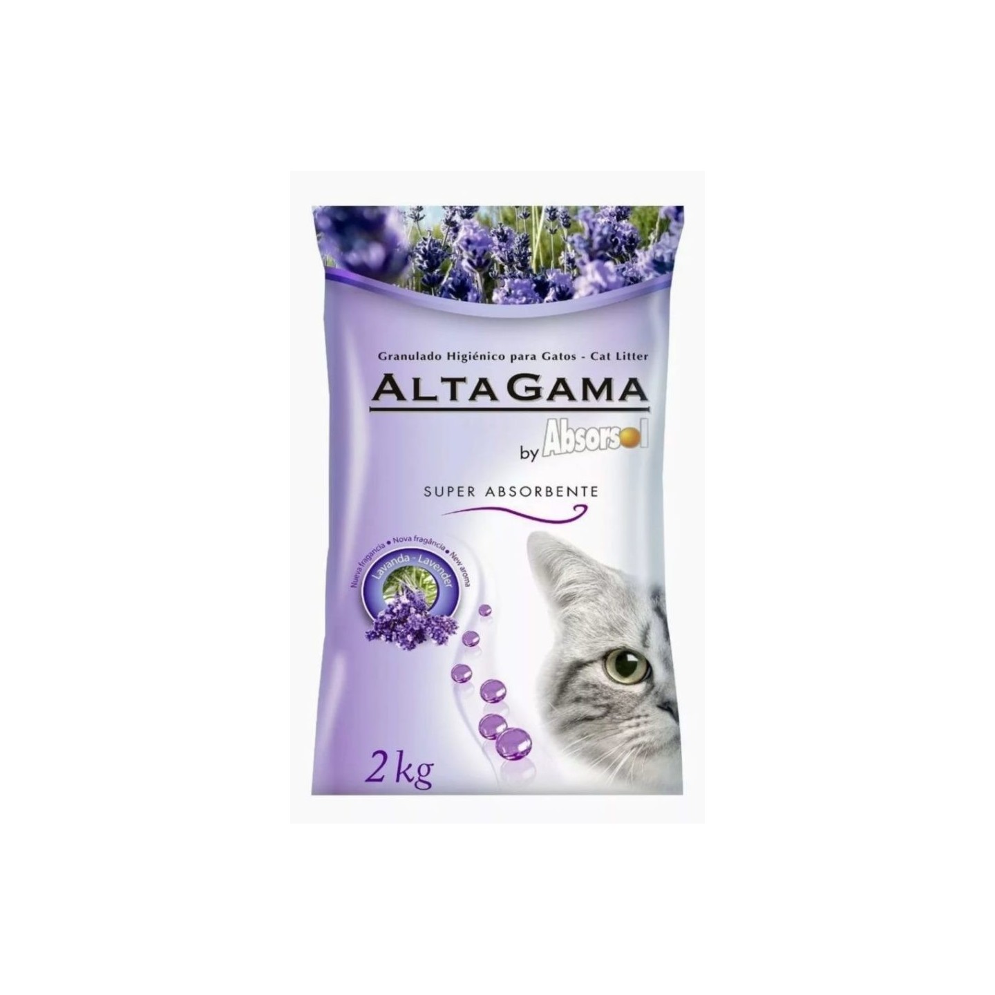 ALTA GAMA Absorsol Lavanda X 2 KG