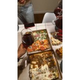 Pizzas con masa casera