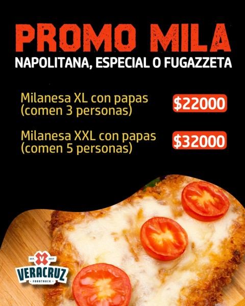 Milanesas XL y XXL con papas