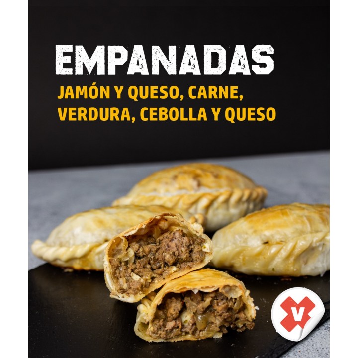 Empanadas por media docena o docena
