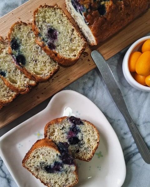 Budín sin gluten, ni azúcar