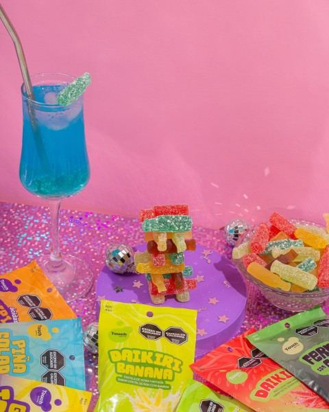 Gomitas con alcohol