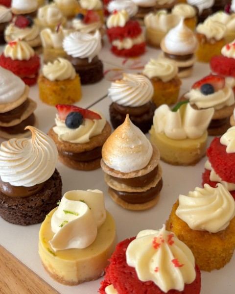 Mini pastelería para compartir