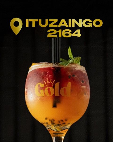 Bar Gold: tragos de autor y burgers – Ituzaingó 2164
