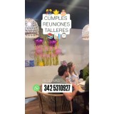 Espacio para cumples, reuniones y talleres
