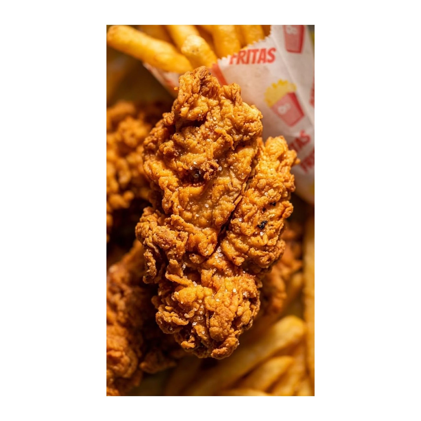 Boxes de pollo frito