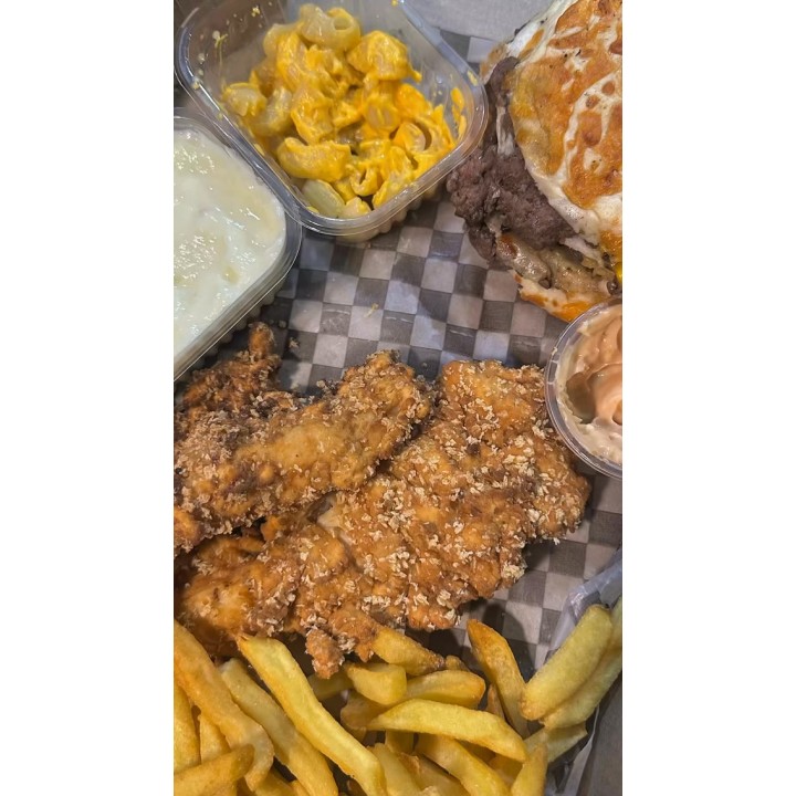 Boxes de pollo frito