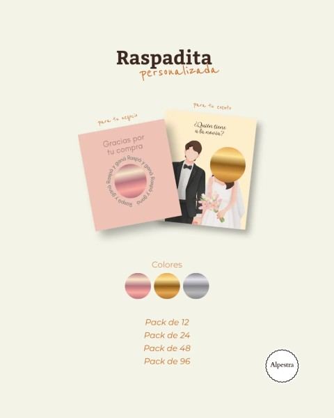 Raspaditas personalizadas