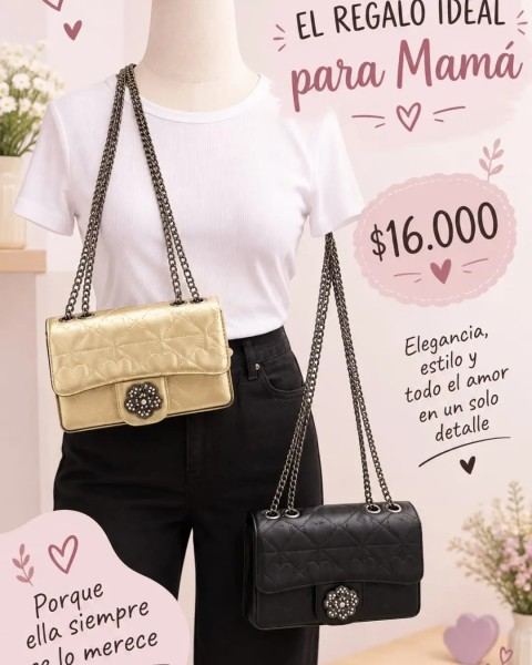 Carteras con cadena