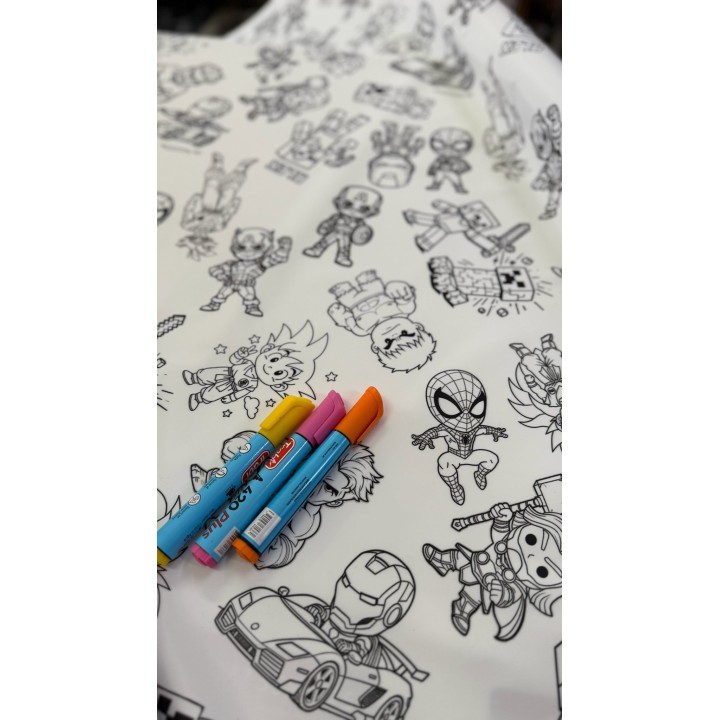 Tela infantil para pintar