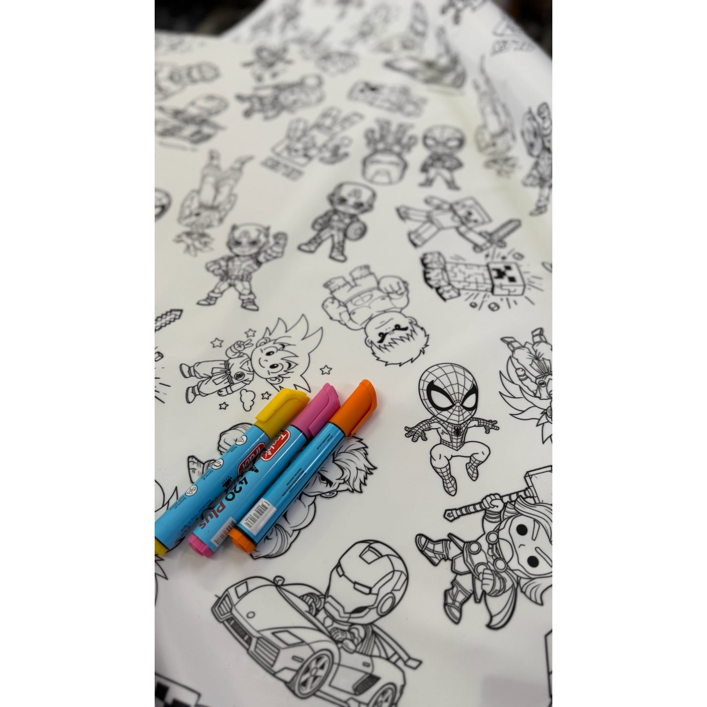 Tela infantil para pintar