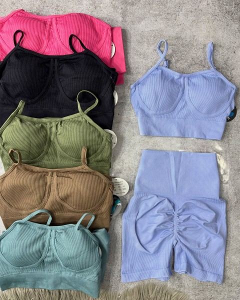 Set top y calza corta