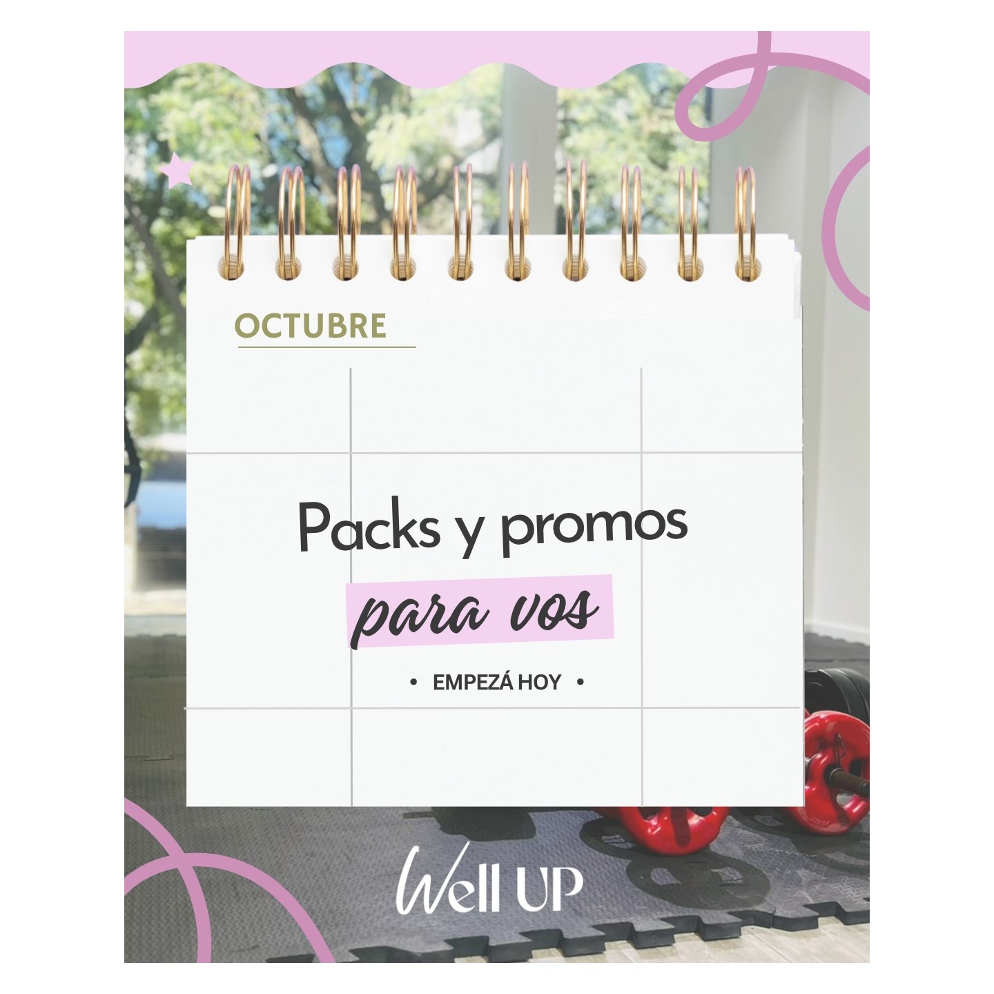 Packs: Pase Well y Desafío Well Up