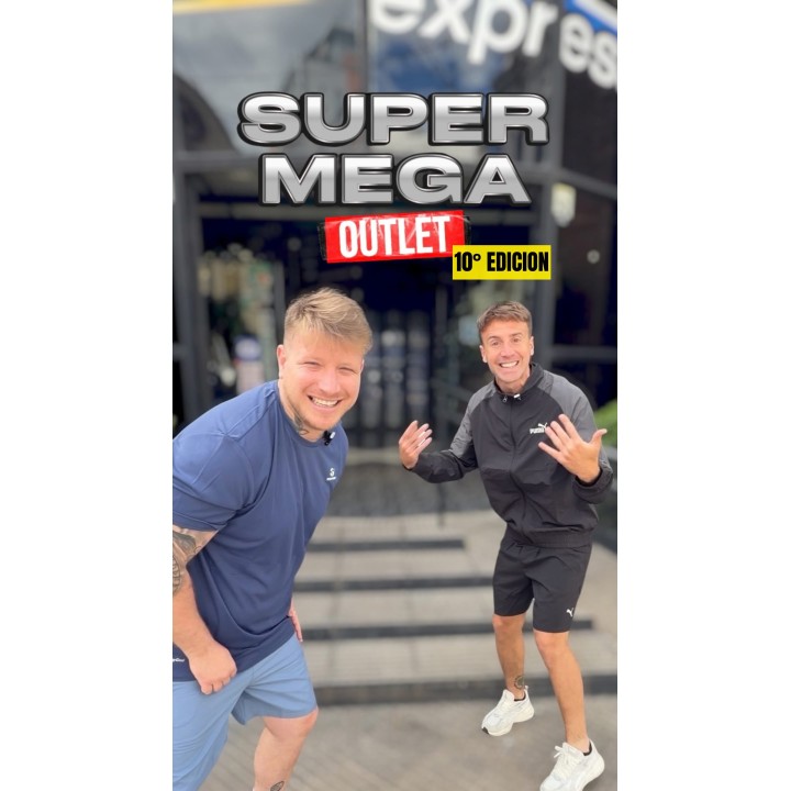 Super Mega Outlet: hasta 60% off