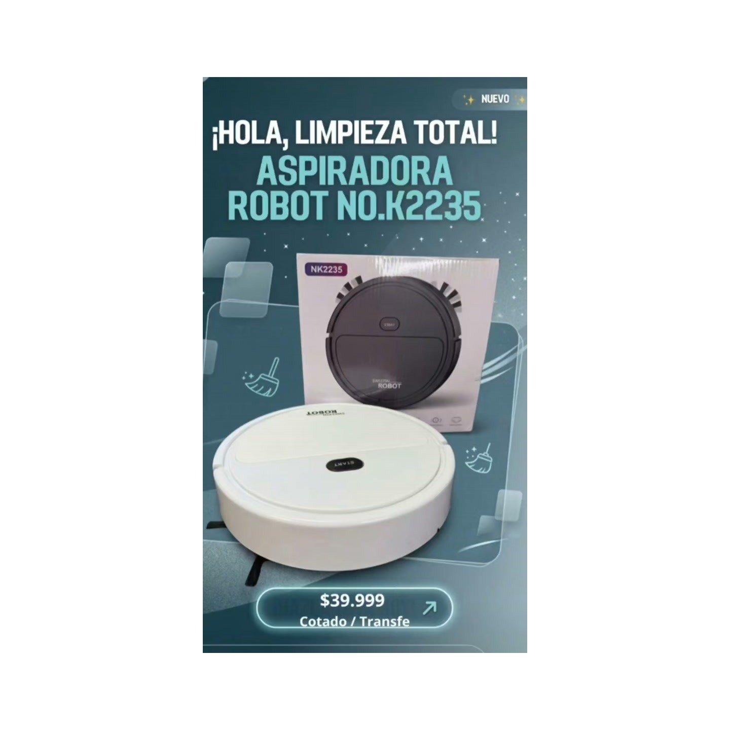 Aspiradora robot NO.K2235