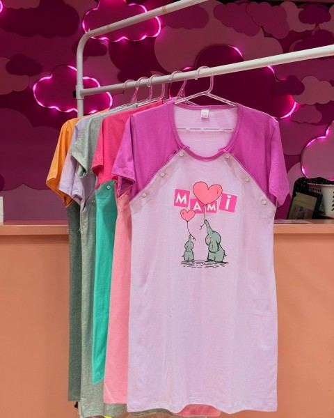 Camisón de algodón