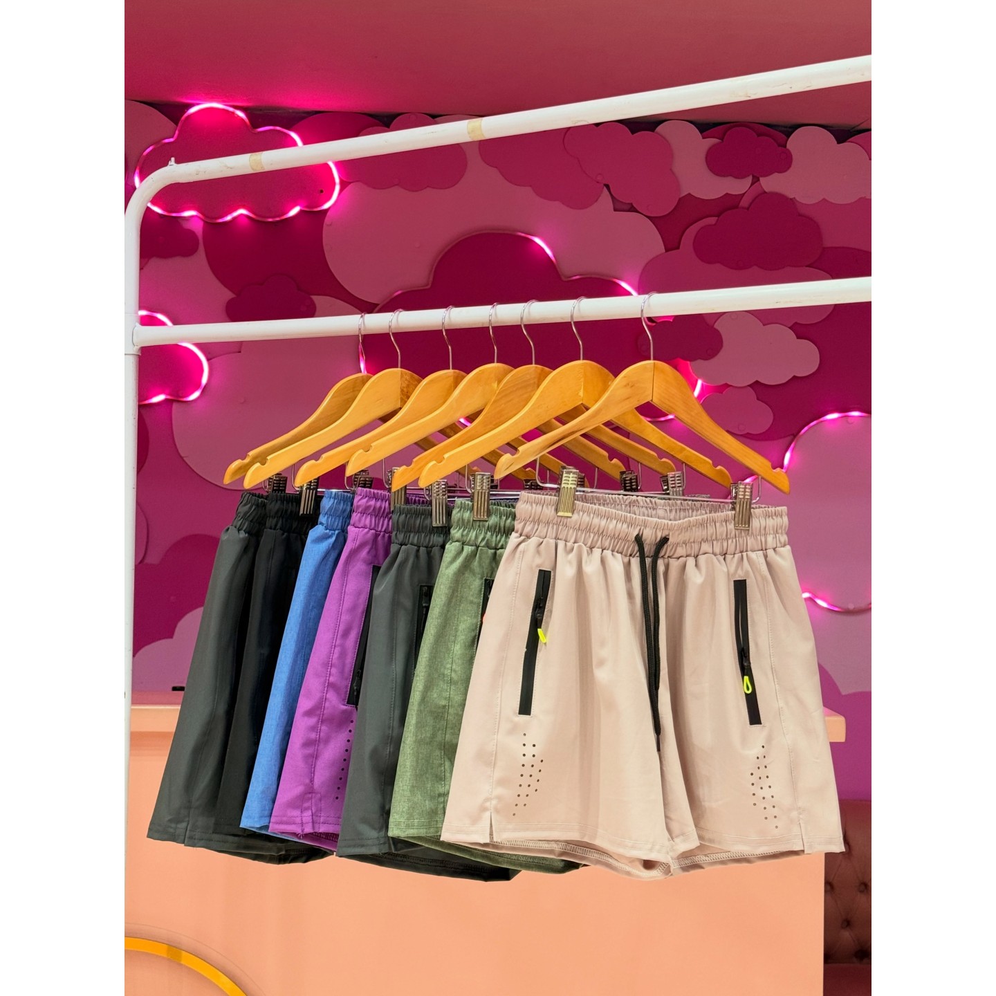 Short de microfibra secado rápido