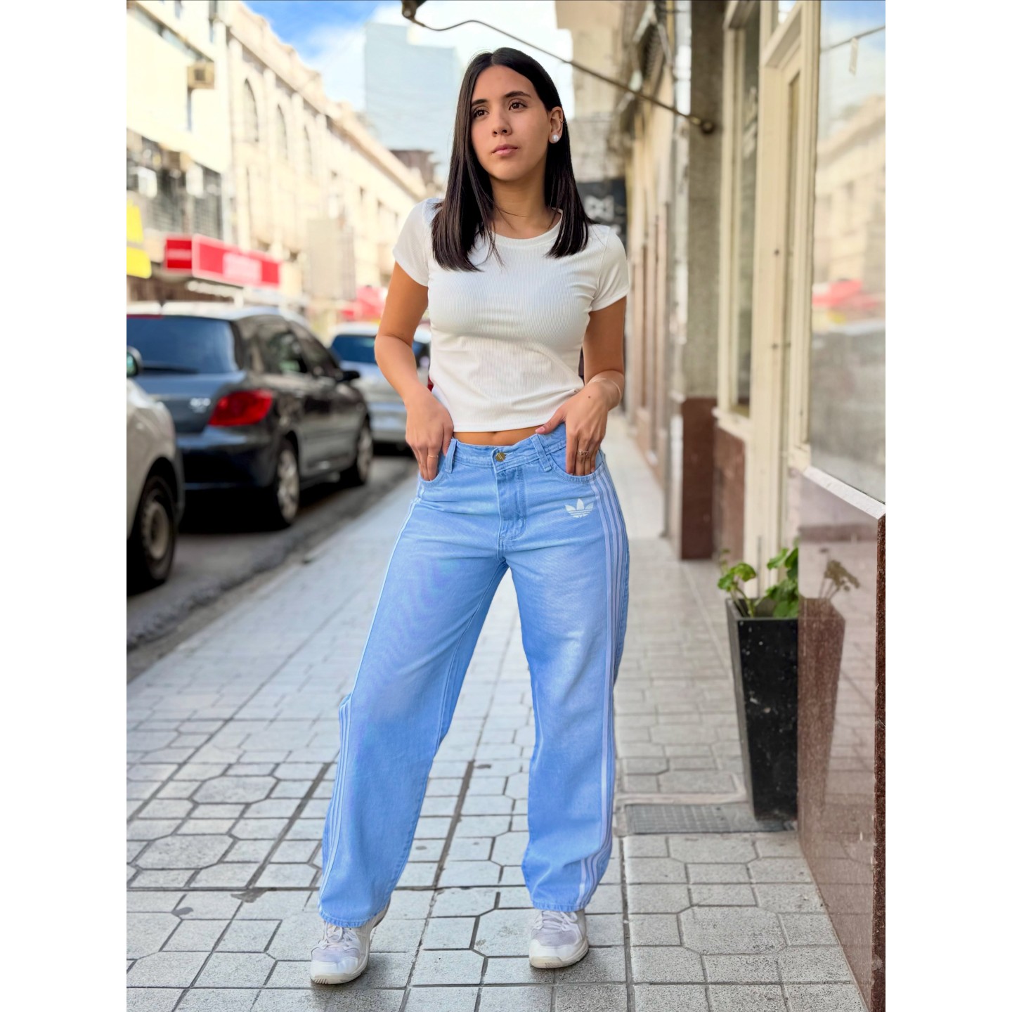 Jean baggy Adidas