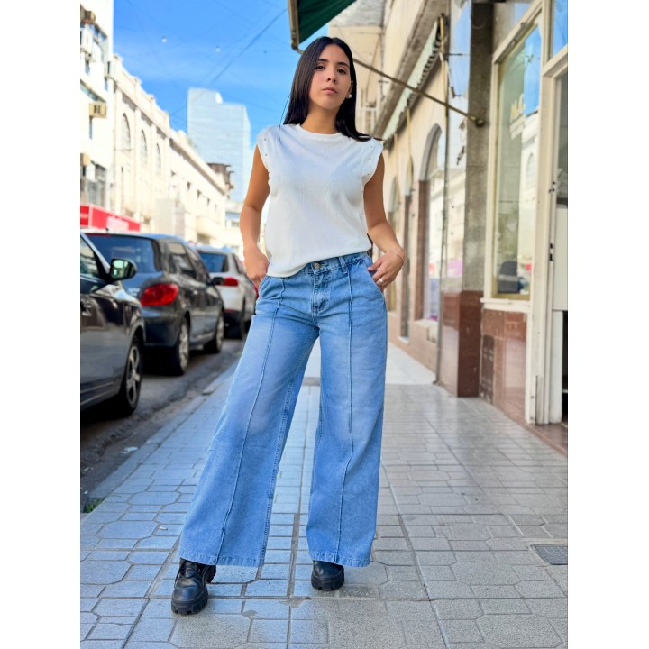 Jeans wide leg Mara y Paula