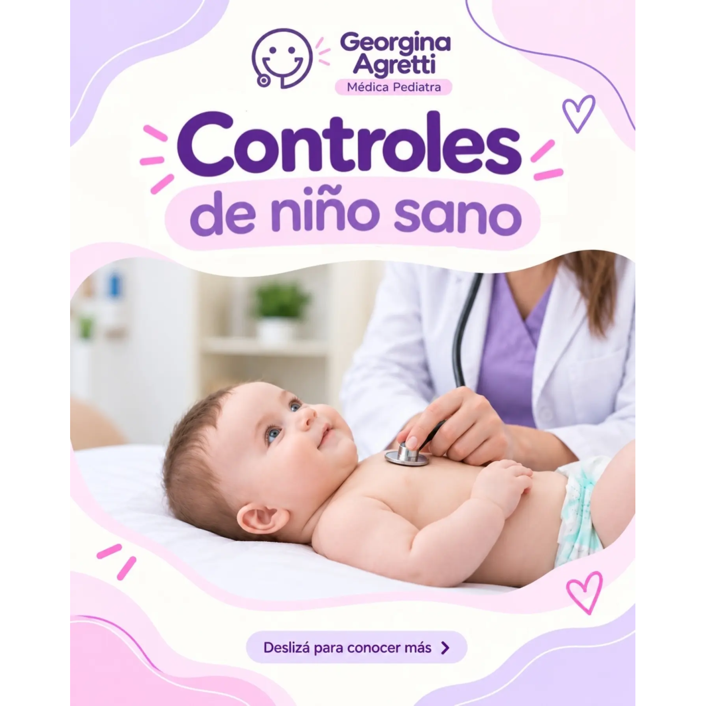 Consulta y controles pediátricos en Santa Fe