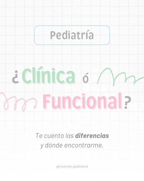 Consulta de pediatría funcional e integrativa