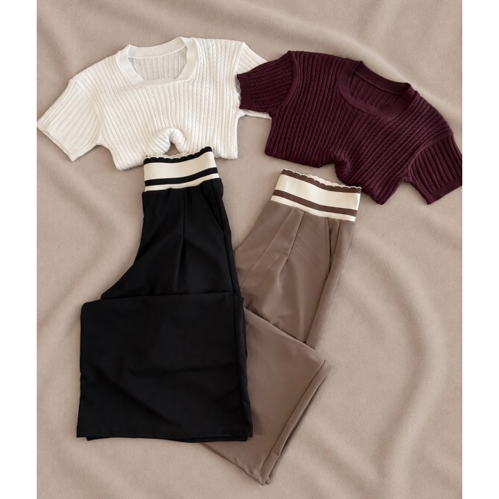 Remera Lua y palazzo Cannes