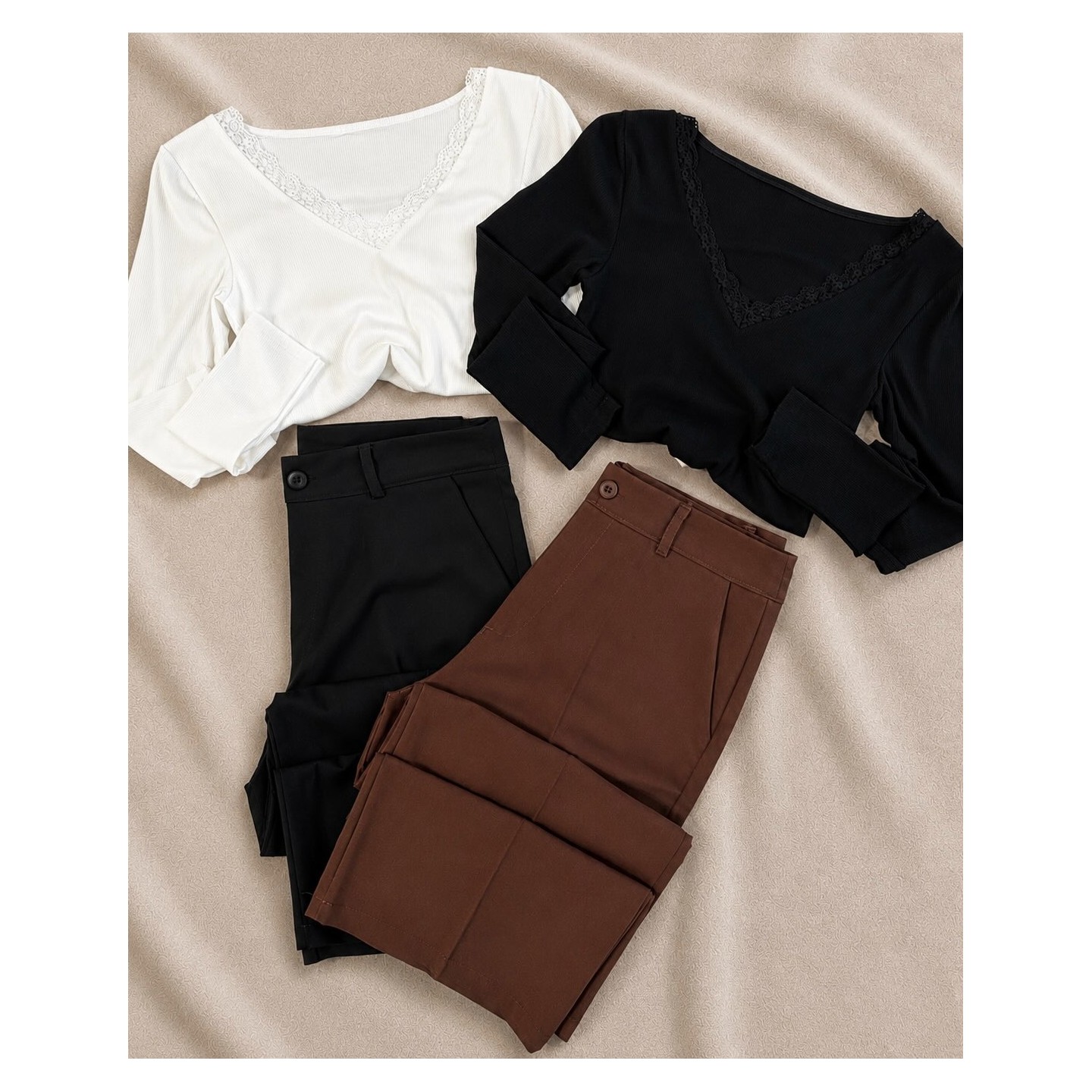 Remera Olivia y pantalón Milo