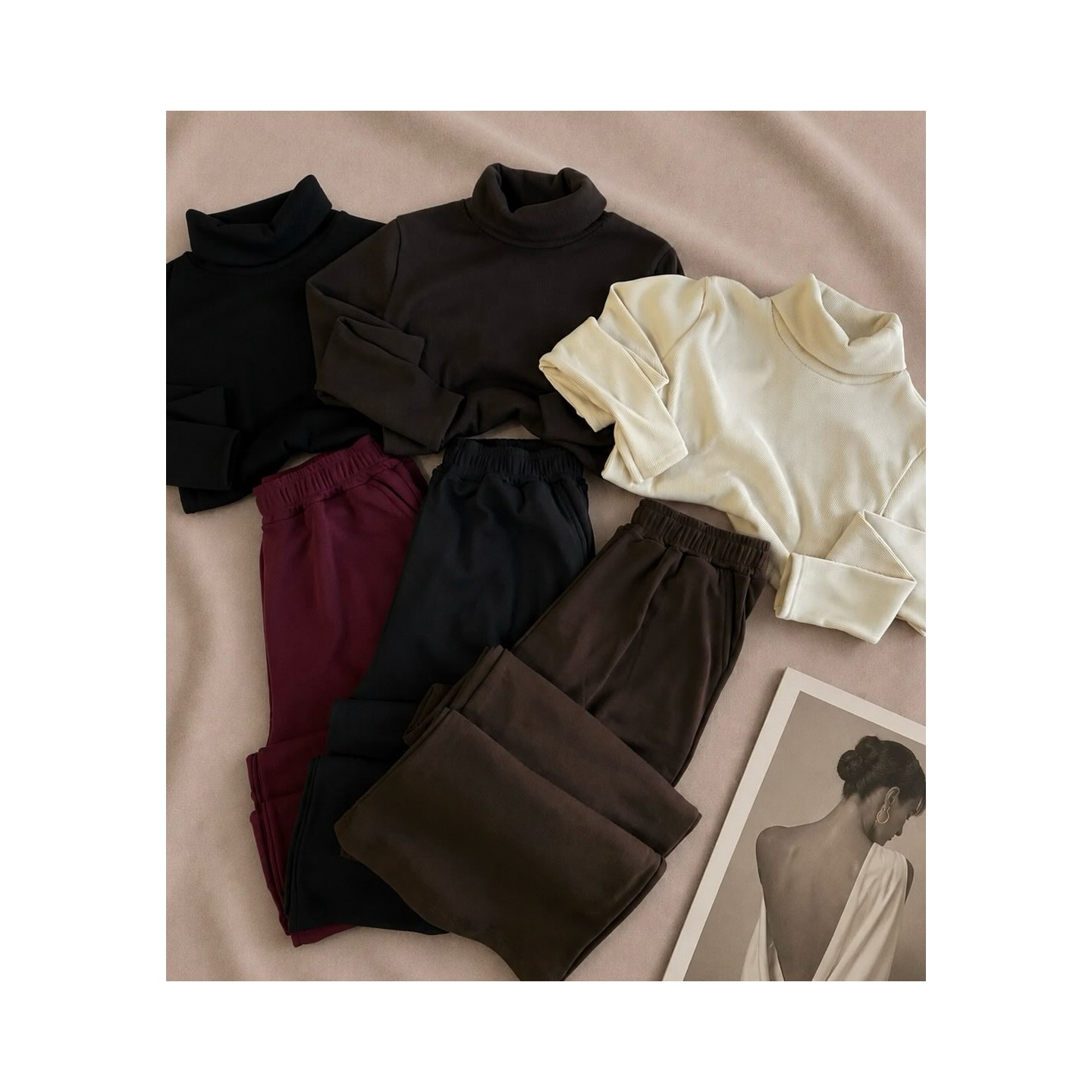 Conjuntos con polera y pantalón