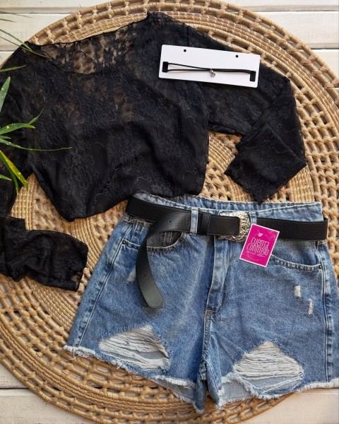Shorts de jean Bora