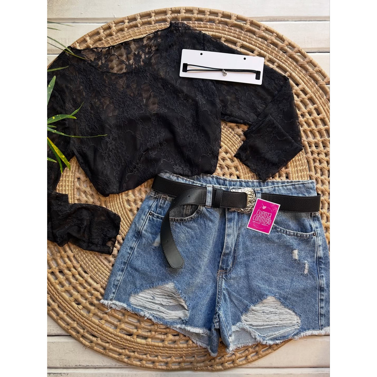 Shorts de jean Bora
