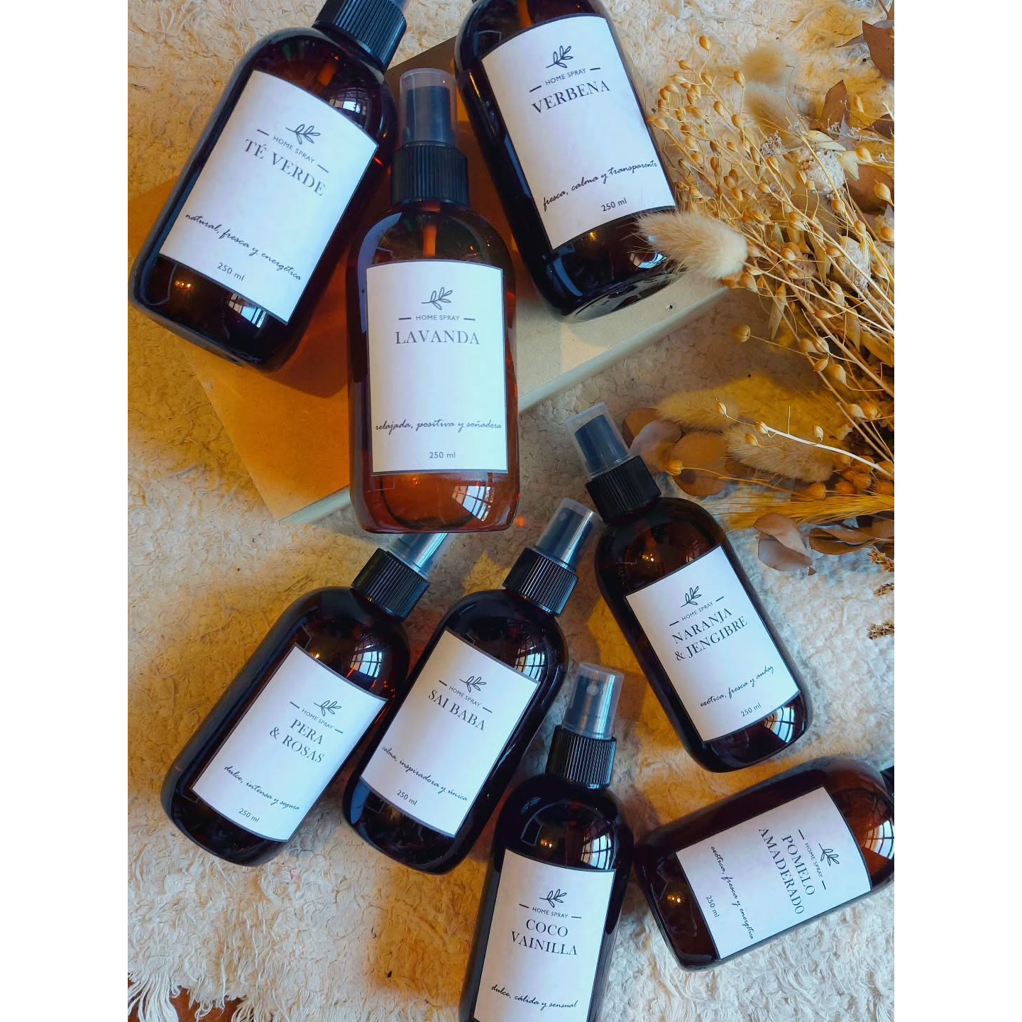 Sprays textiles y ambientales