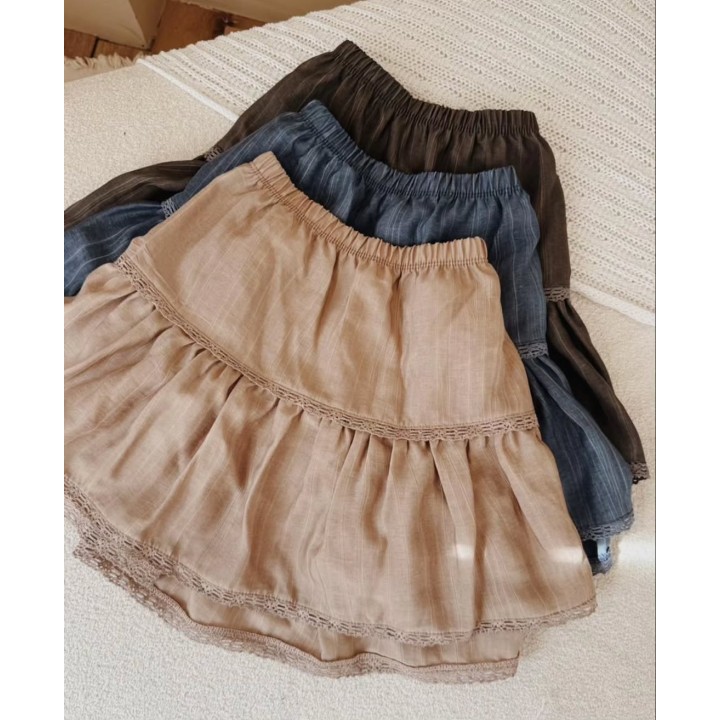 Pollera de lino