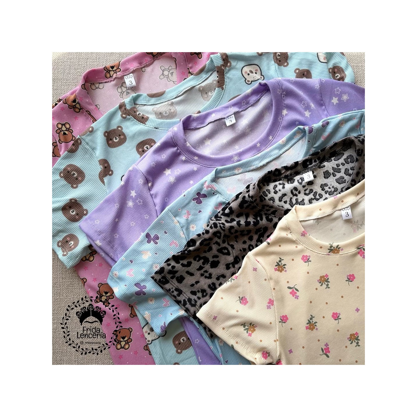 Pijamas estampados