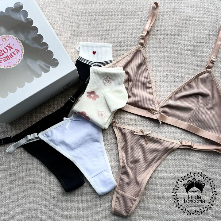 Conjunto de morley beige