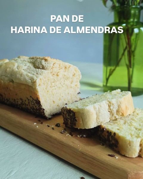 Pan de harina de almendras