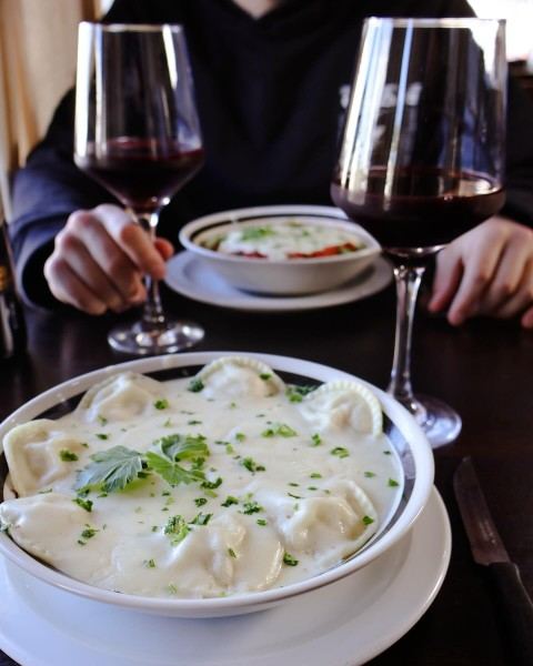 Pastas caseras con salsa