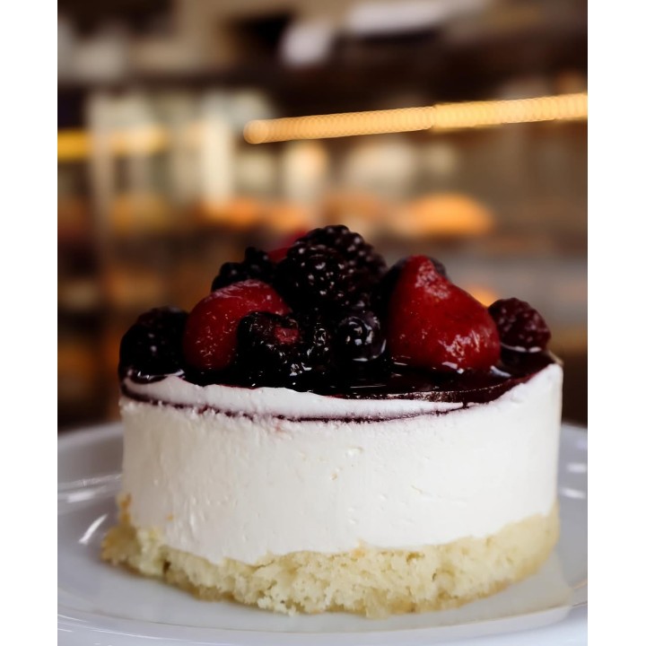 Cheesecake de frutos rojos