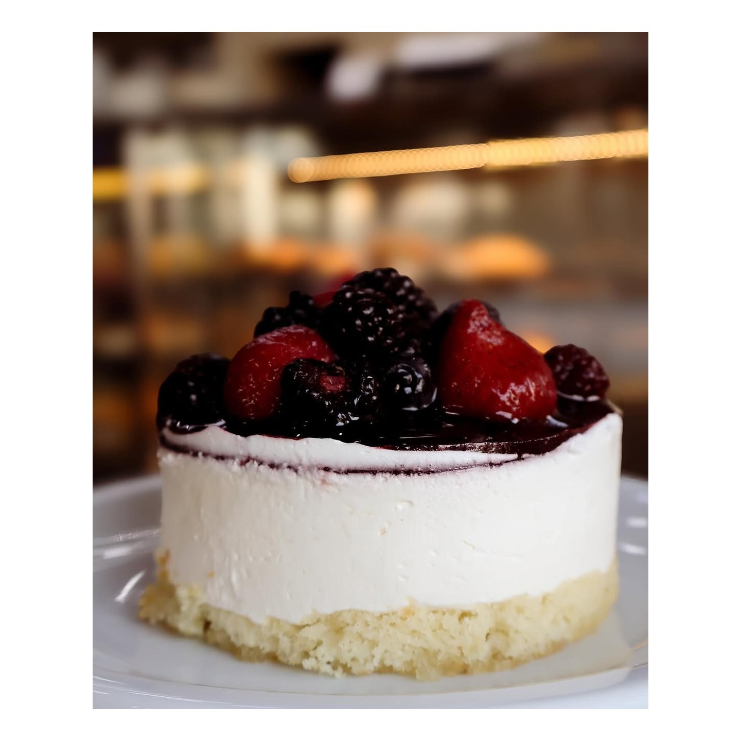 Cheesecake de frutos rojos