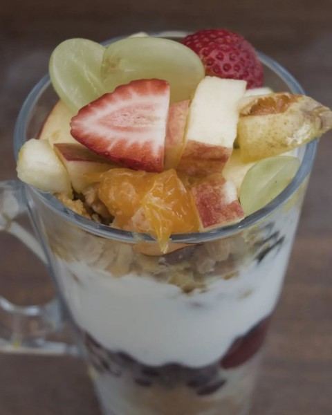 Trifle de frutas