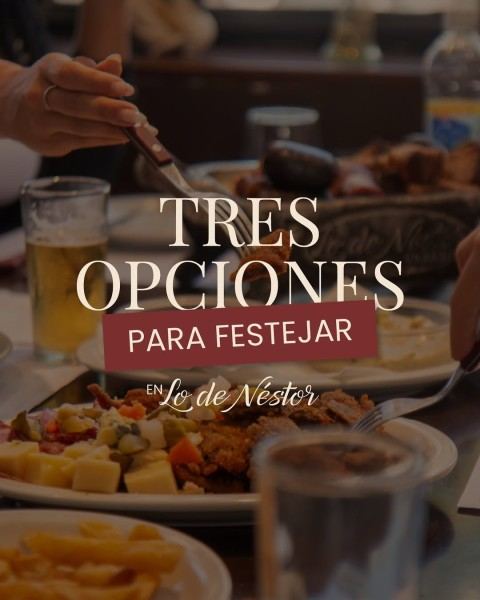 Celebraciones con menú a medida