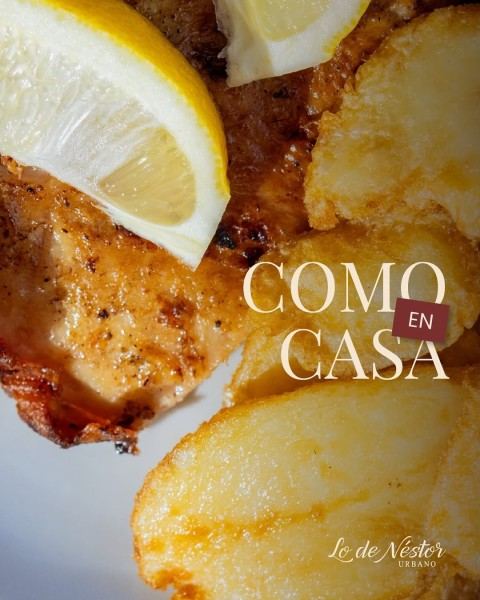 Matambre al limón con papas