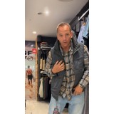 Chaleco reversible dos en uno