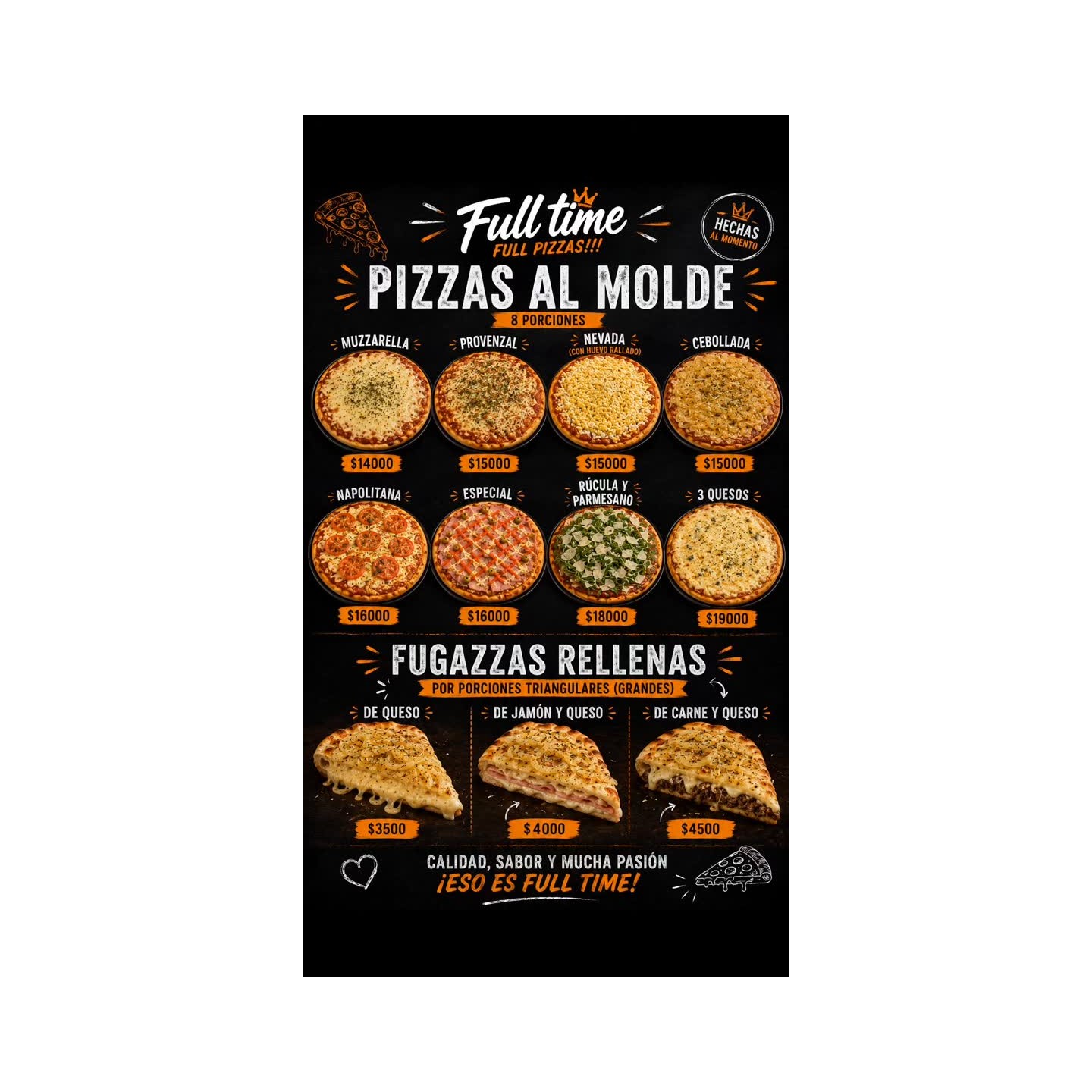 Pizzas