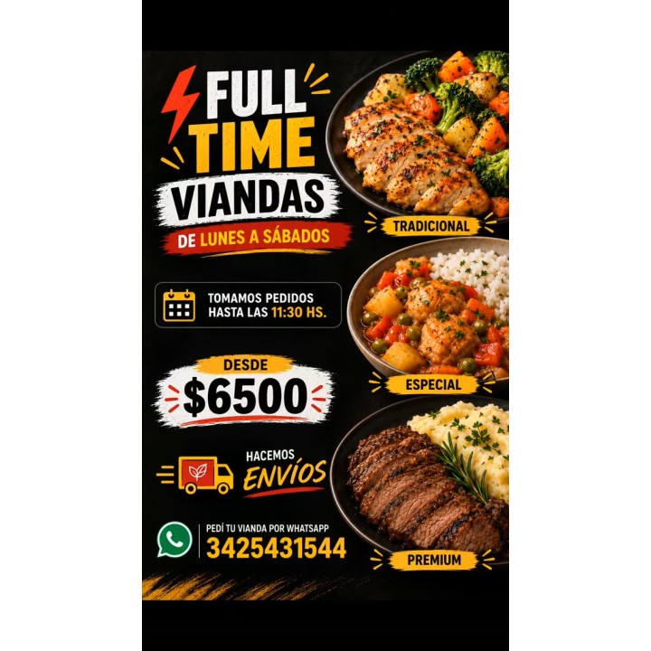 Viandas caseras
