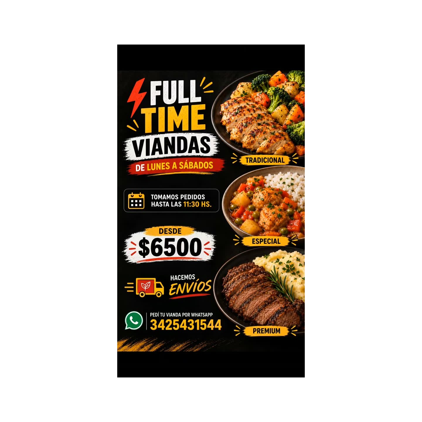 Viandas caseras