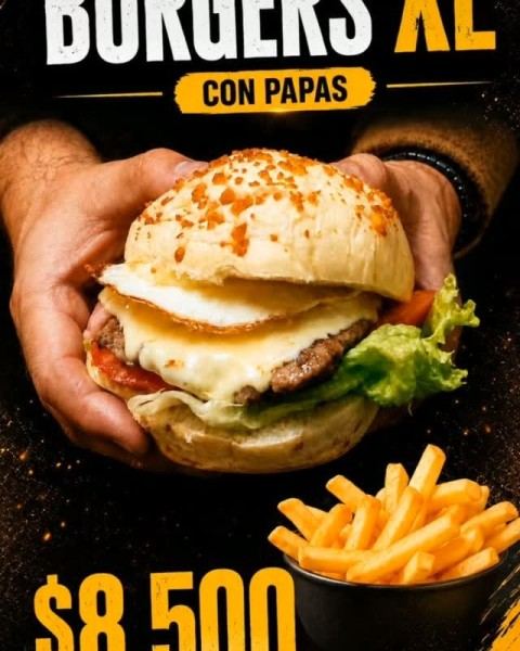 Burgers caseras XL